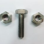 alloy825 & 800 stainless steel hex nuts din934 en 2.4858 en1.4558