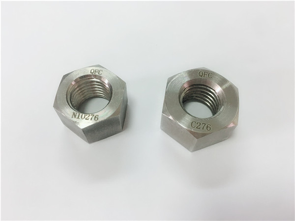 виробник спеціальних кріплень із сплаву hastelloy c276 гайки