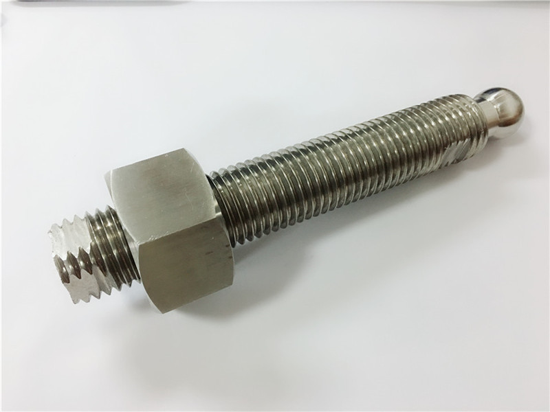 спеціальні високоякісні кріплення токарного верстата з обробкою титанових кульових шпильок