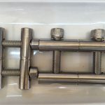 ansi 316ti / en 1.4571, 317l / en 1.4438 з деталей з нержавіючої сталі з’єднувальний стержень серії